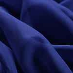 Sapphire blue chiffon fabric in pure silk | new tess