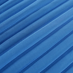 Portofino blue chiffon fabric in pure silk | new tess