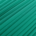 Bright green chiffon fabric in pure silk | new tess