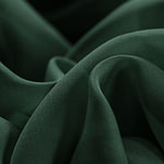 Shaded Spruce green chiffon fabric in pure silk | new tess