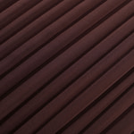 Dark brown chiffon fabric in pure silk | new tess