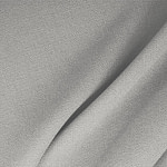 Arctic Silver Wool Wool Double Crêpe Apparel Fabric