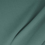 Octanium Green Wool Wool Double Crêpe Apparel Fabric