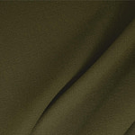 Army Green Wool Wool Double Crêpe Apparel Fabric