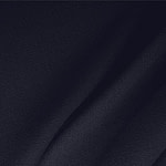 Navy Blue Wool Wool Double Crêpe Apparel Fabric