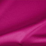 Cyclamen fuchsia stretch wool gabardine fabric for dressmaking