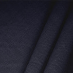 Tessuto Misto Lino Notte per Abbigliamento