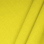 Lemon Yellow Linen, Stretch, Viscose Linen Blend Apparel Fabric