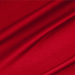 Fire Red Cotton, Stretch Lightweight cotton sateen stretch Apparel Fab