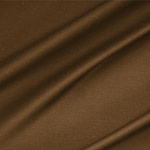 Tissu Couture Satinette de coton stretch Marron cacao en Coton, Stretc