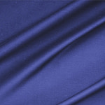 Sapphire blue lightweight stretch cotton sateen fabric | new tess