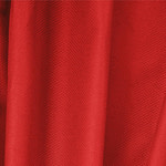 Fire Red Cotton, Stretch Pique Stretch Apparel Fabric