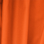 Tangerine Orange Cotton, Stretch Pique Stretch Apparel Fabric