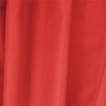 Coral orange stretch cotton piqué fabric for dressmaking - new tess