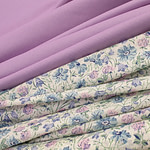 Lilac stretch cotton pique | new tess