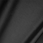 Black stretch cotton satin fabric for dressmaking