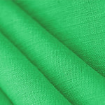 Tissu Couture Toile de lin Vert fougère en Lin