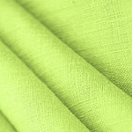 Tissu Couture Toile de lin Vert pomme en Lin