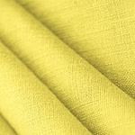 Lemon Yellow Linen Linen Canvas Apparel Fabric