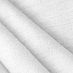 Optical White Linen Linen Canvas Apparel Fabric