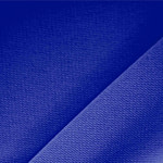 Tessuto Microfibra Crepe Blu Cina per Abbigliamento
