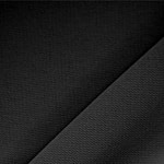Black polyester crepe microfibre fabric for dressmaking