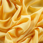 Tessuto Crepe De Chine Sorrento Primula per Abbigliamento