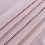 Petal pink crêpe de chine fabric in pure silk | new tess
