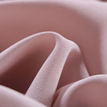 Petal pink crêpe de chine fabric in pure silk | new tess
