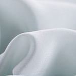 Water blue crêpe de chine fabric in pure silk | new tess