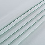 Opal green crêpe de chine fabric in pure silk | new tess
