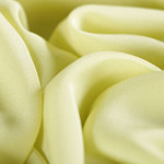 Lime green crêpe de chine fabric | new tess