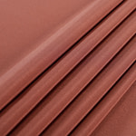 Walnut brown crêpe de chine fabric in pure silk | new tess