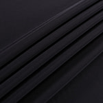 Black cady fabric in pure silk | new tess