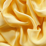 Tissu Couture Drap Jaune primula en Soie