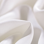 Ivory white cady fabric in pure silk | new tess