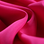 Tessuto Cady Fuxia in seta per abbigliamento