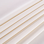Tessuto Drap Latte per Abbigliamento
