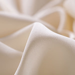 Tessuto Drap Latte per Abbigliamento