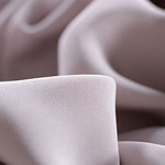 Tissu Couture Drap Argent rosée en Soie