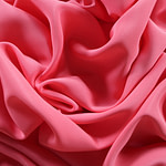 Tessuto Drap Geranio per Abbigliamento