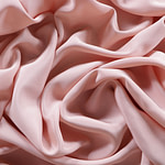 Tissu Couture Drap Rose freesia en Soie