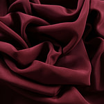 Tissu Couture Drap Violet bordeaux en Soie