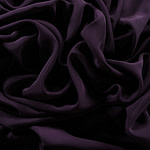 Tessuto Drap Prugna per Abbigliamento