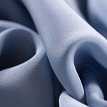 Tessuto Drap Fiordalisio per Abbigliamento
