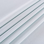 Tissu Couture Drap Bleu eau en Soie