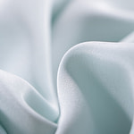 Tissu Couture Drap Bleu eau en Soie