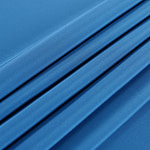 Tissu Couture Drap Bleu portofino en Soie