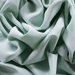 Tissu Couture Drap Vert chlorophylle en Soie