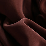 Tissu Couture Drap Marron noyer en Soie